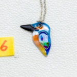 シルバー カワセミ ペンダント ネックレス ロンドン ホールマーク 925 純銀 カワセミ シルバーネックレス｜ACTON