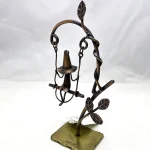 小人魔女のブランコ置物